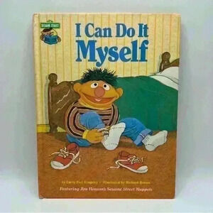 I Can Do It Myself by Emily Perl Kingsley 1980 1st Edition HC Sesame Street